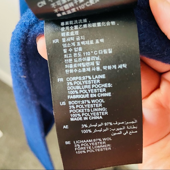 Sandro Paris Wool Belted Sleeveless Coat - Picture 8 of 8